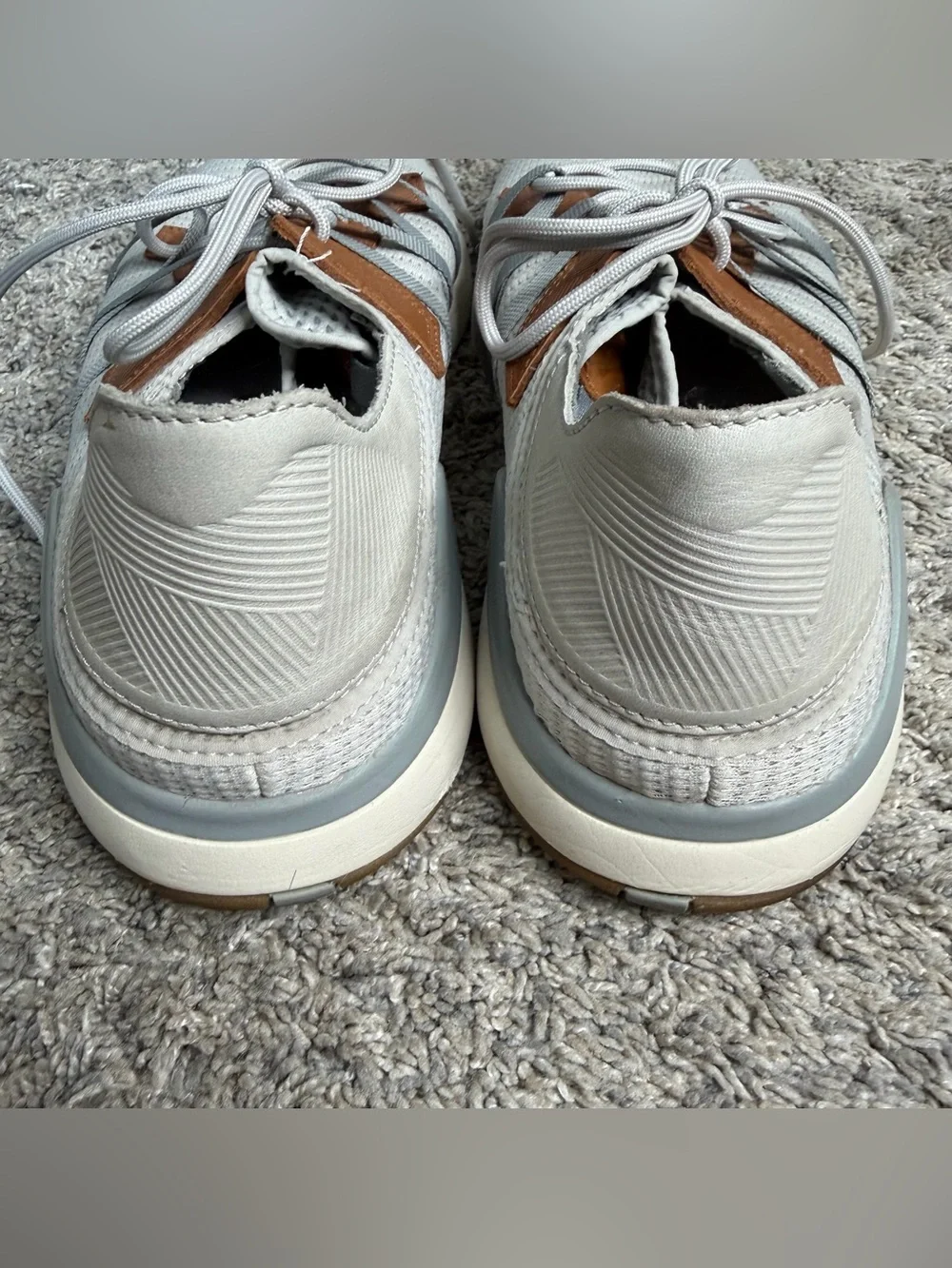Olukai Men's Mio Li Casual Sneakers 10 gray tennis shoe everyday athletic